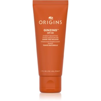Origins GinZing™ Energy-Boosting Tinted Moisturizer Crema pentru zi revitalizanta SPF 40